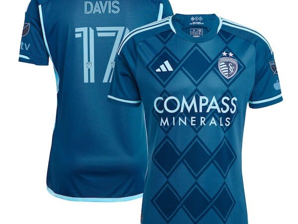 Jake Davis Sporting Kansas City adidas 2024 Diamonds Our Forever Authentic Player Jersey - Navy