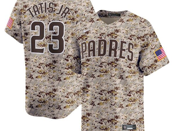 Fernando Tatis Jr. San Diego Padres Nike 2nd Alternate Limited Player Jersey – Tan