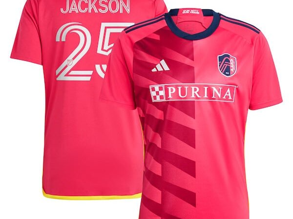 Aziel Jackson St. Louis City SC adidas 2024 The Spirit Kit Replica Player Jersey - Red
