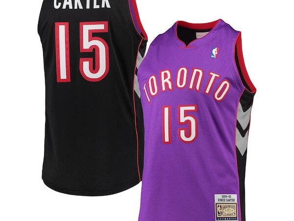 Vince Carter Toronto Raptors 1999/2000 Hardwood Classics Authentic Jersey - Purple