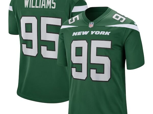 Quinnen Williams New York Jets Nike Game Jersey - Gotham Green