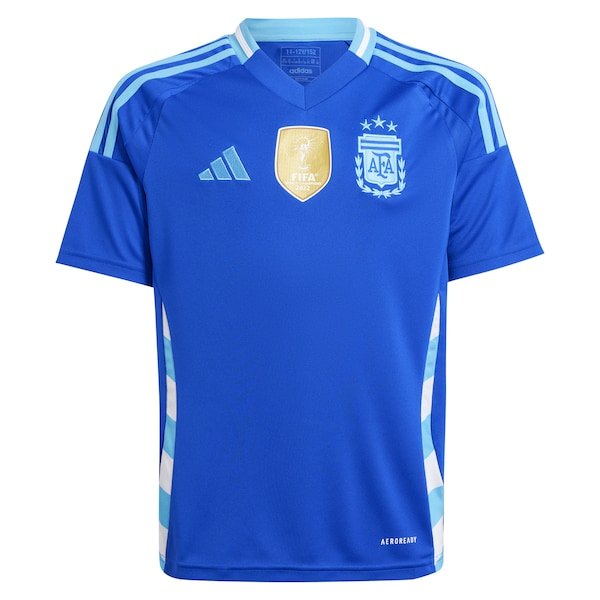 Argentina National Team adidas Youth 2024 Away Replica Jersey - Blue