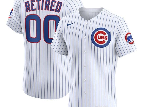 Chicago Cubs Nike Home Elite Pick-A-Player Retired Roster Jersey - White