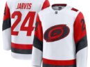 Seth Jarvis Carolina Hurricanes  Away Premium Jersey - White