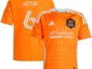 Artur Houston Dynamo FC adidas Youth 2025 Season 20 Replica Player Jersey - Orange