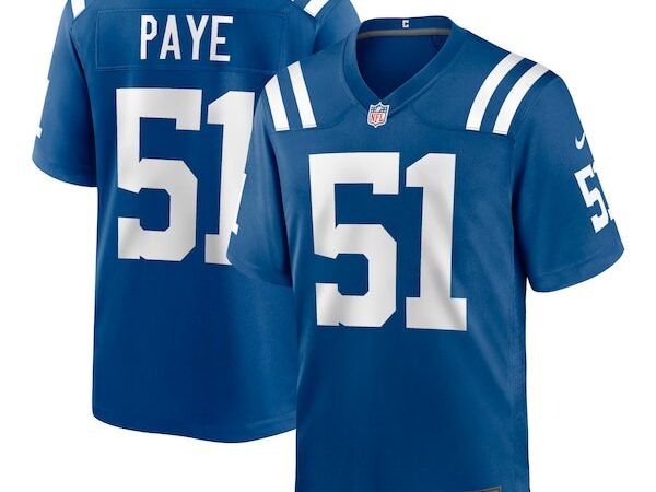 Kwity Paye Indianapolis Colts Nike Game Jersey - Royal/Blue
