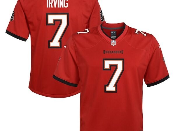 Bucky Irving Tampa Bay Buccaneers Nike Youth Team Game Jersey - Red