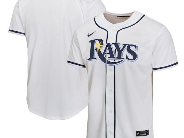 Tampa Bay Rays Nike Youth Home Limited Jersey - White