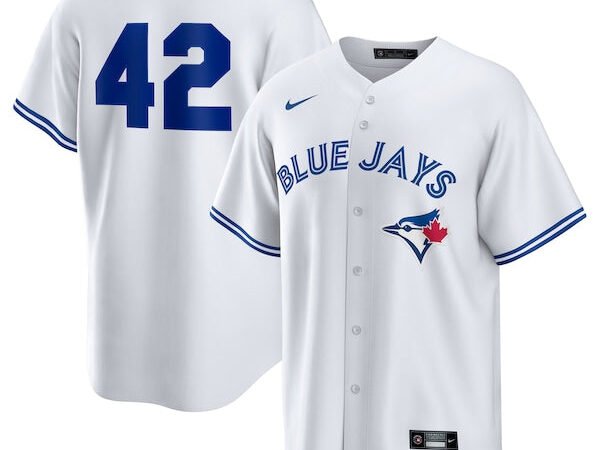 Toronto Blue Jays Nike Home  2025 Jackie Robinson Day Replica Jersey - White