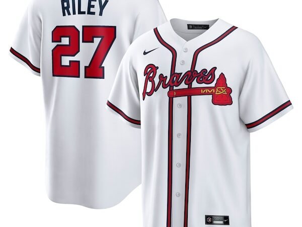 Austin Riley Atlanta Braves Nike Home Replica Player Jersey - White