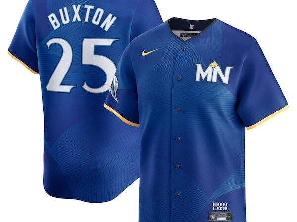 Byron Buxton Minnesota Twins Nike City Connect Limited Jersey - Royal