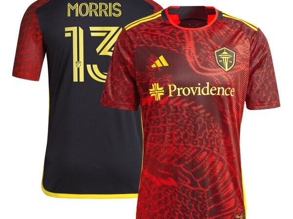 Jordan Morris Seattle Sounders FC adidas 2024 The Bruce Lee Kit Replica Player Jersey – Red