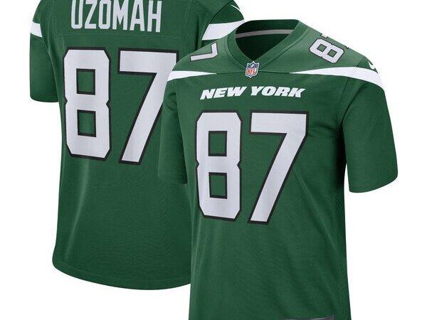 C.J. Uzomah New York Jets Nike Player Game Jersey - Gotham Green