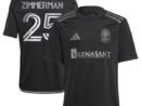 Walker Zimmerman Nashville SC adidas Youth 2024 Man In Black Kit Replica Player Jersey - Black