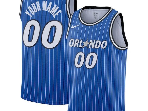 Orlando Magic Nike Unisex Swingman Custom Jersey - Icon Edition - Blue