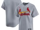 St. Louis Cardinals Nike Away Limited Jersey - Gray