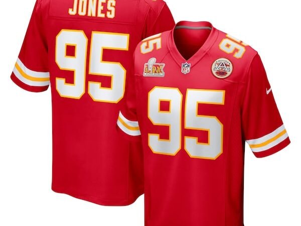 Chris Jones Kansas City Chiefs Nike Super Bowl LIX Game Jersey - Red
