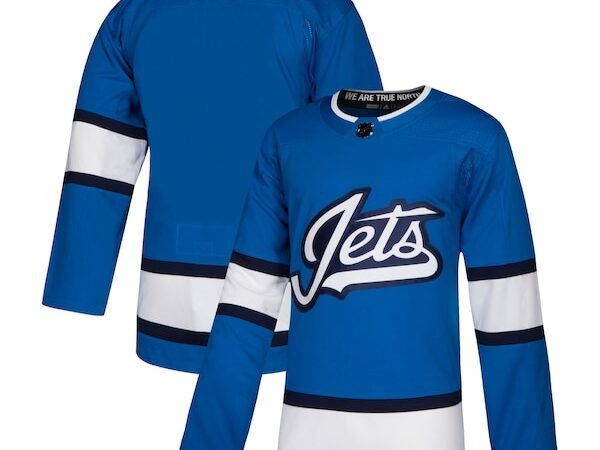 Winnipeg Jets adidas Alternate Authentic Jersey - Blue