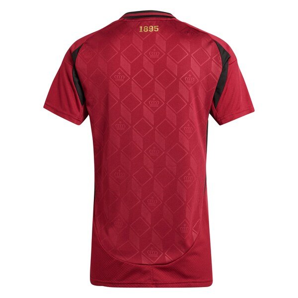 Belgium National Team adidas Women's 2024 Home Replica Jersey - Burgundy