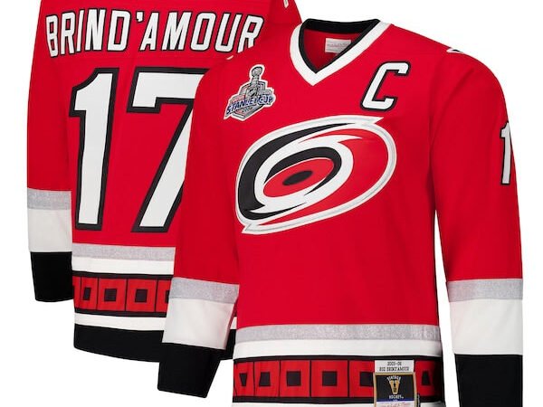Rod Brind'Amour Carolina Hurricanes 2005-06 Power Play Jersey - Red