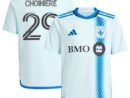 Mathieu Choinière CF Montreal adidas Youth 2024 La Main Replica Player Jersey – Light Blue