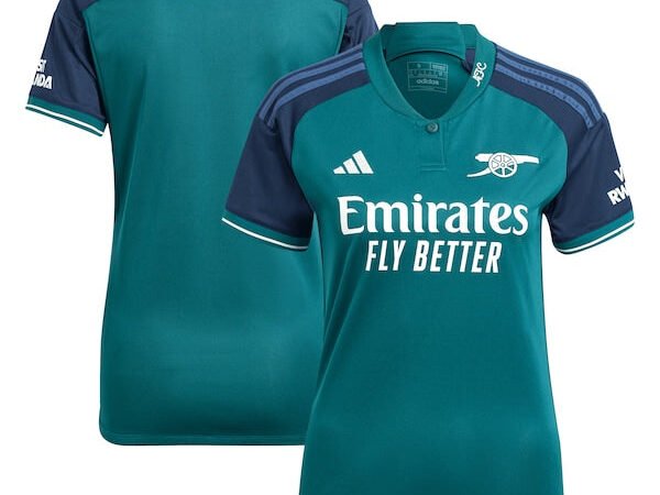 Arsenal adidas Women's 2023/24 Third Replica Jersey - Green
