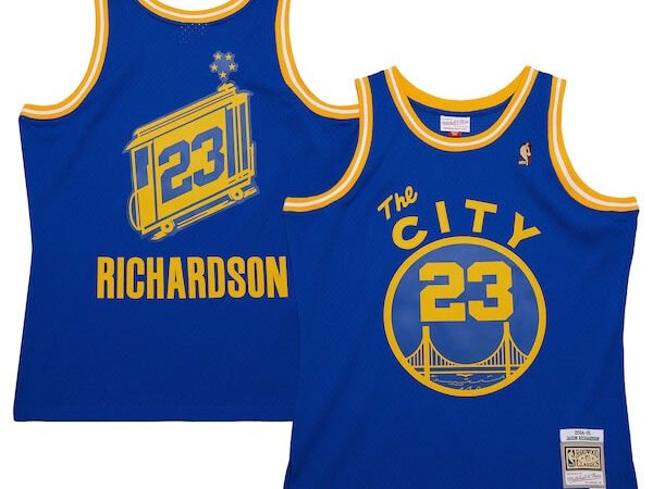 Jason Richardson Golden State Warriors 2004/05 Hardwood Classics Swingman Jersey - Royal