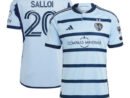 Daniel Salloi Sporting Kansas City adidas 2024 Hoops 4.0 Authentic Player Jersey - Light Blue