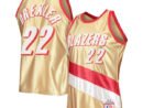 Clyde Drexler Portland Trail Blazers 75th Anniversary 1991/92 Hardwood Classics Swingman Jersey - Gold