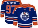 Connor McDavid Edmonton Oilers Preschool Home Replica Player Jersey - Royal
