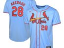 Nolan Arenado St. Louis Cardinals Nike Youth Alternate Limited Player Jersey – Light Blue