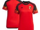 Belgium National Team adidas Women's 2022/23 Home Replica Jersey - Red