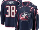 Boone Jenner Columbus Blue Jackets Home Breakaway Player Jersey - Navy