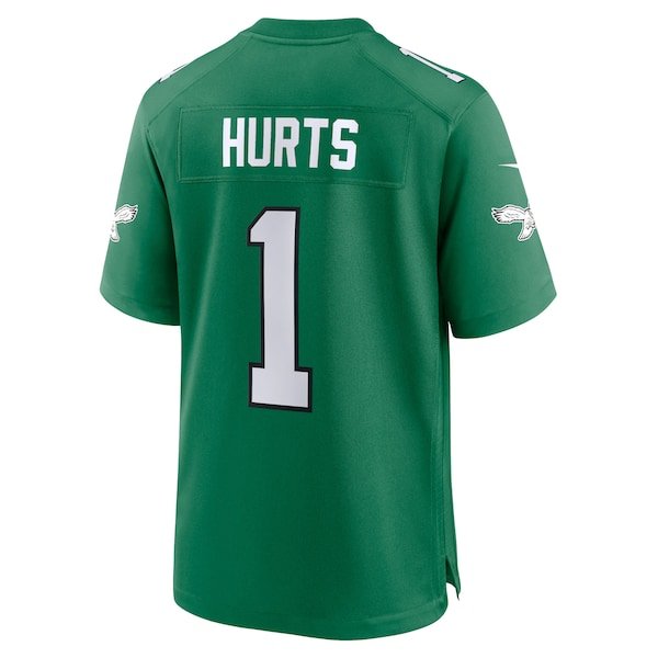 Jalen Hurts Philadelphia Eagles Nike Alternate Game Player Jersey - Kelly Green/White/Black/Green