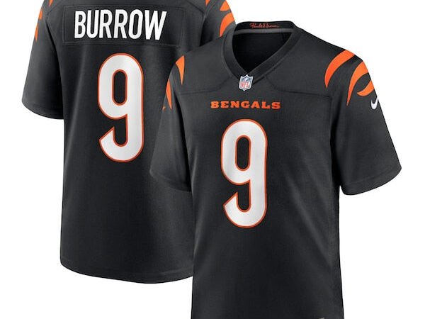 Joe Burrow Cincinnati Bengals Nike Player Game Jersey - Black