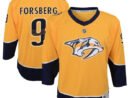 Filip Forsberg Nashville Predators Youth  Home Replica Player Jersey - Gold