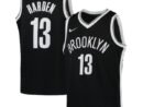 James Harden Brooklyn Nets Nike Youth 2021/22 Diamond Swingman Jersey - Icon Edition - Black