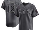 Francisco Lindor New York Mets Nike 2024 City Connect Limited Player Jersey - Graphite