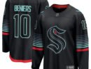 Matty Beniers Seattle Kraken  Alternate Breakaway Player Jersey - Black