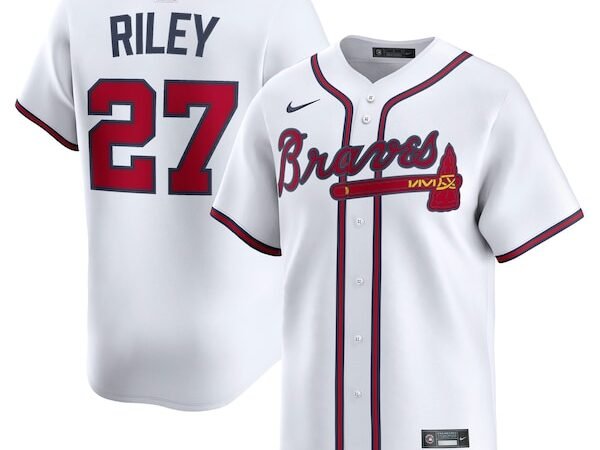 Austin Riley Atlanta Braves Nike Home Limited Player Jersey - White