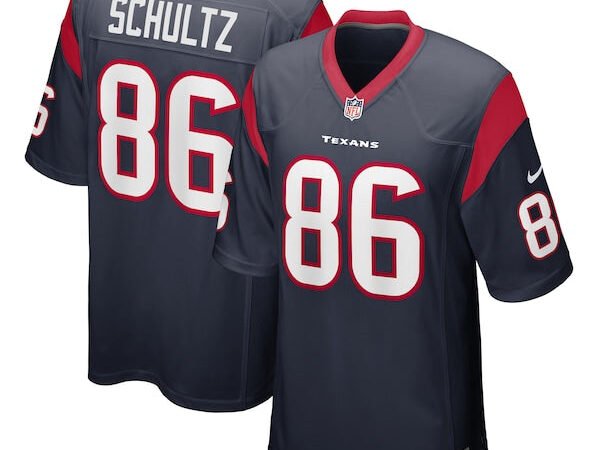Dalton Schultz Houston Texans Nike Team Game Jersey -  Navy