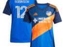 Miles Robinson FC Cincinnati adidas Women's 2025 Orange and Blue Legacy Kit Replica Player Jersey - Blue