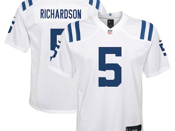 Anthony Richardson Indianapolis Colts Nike Youth Player Game Jersey - White