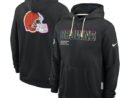Cleveland Browns Nike 2025 NFL Crucial Catch Sideline Standard Issue Dri-FIT Hoodie - Black