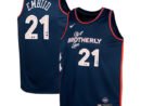 Joel Embiid Philadelphia 76ers Nike Youth  Swingman Replica Jersey - City Edition - Navy