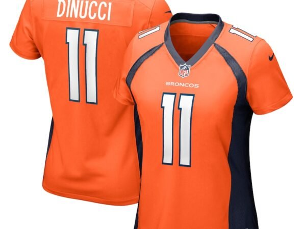 Ben DiNucci Denver Broncos Nike Women's Team Game Jersey -  Orange