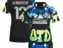 Miles Robinson Atlanta United FC adidas Women's 2024 The 404 Replica Player Jersey - Black