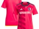 St. Louis City SC adidas Women's 2024 CITY Kit Replica Jersey - Red