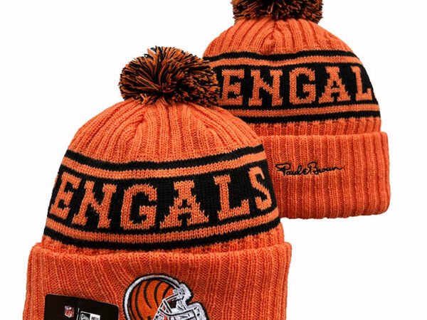 CINCINNATI BENGALS KNIT HAT