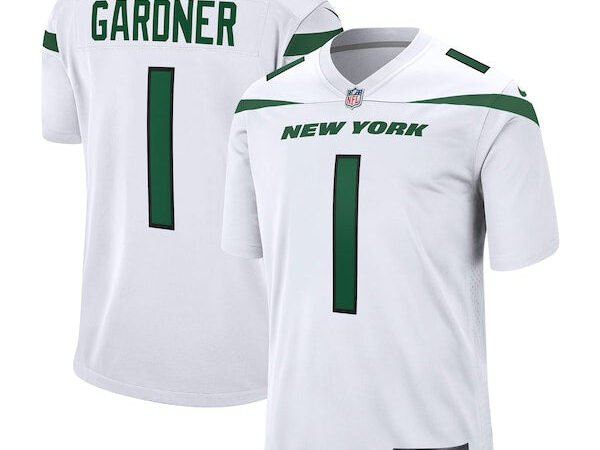 Ahmad Sauce Gardner New York Jets Nike Player Game Jersey - White/Green